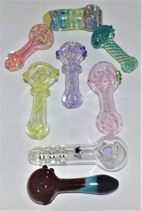Spoon & Hand Pipes - Glass