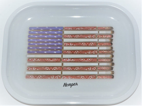Hemper American Flag Joints Rolling Tray (Mini)