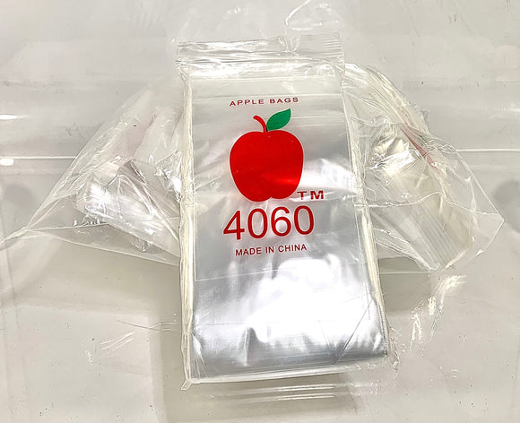 Small Sealable Apple Bags 40x60 1000ct