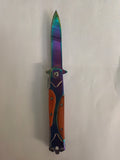 Rainbow Stiletto Style Quick Knife RT-7113