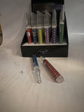 Nector collector print glass chillum pen (48pc/bx)