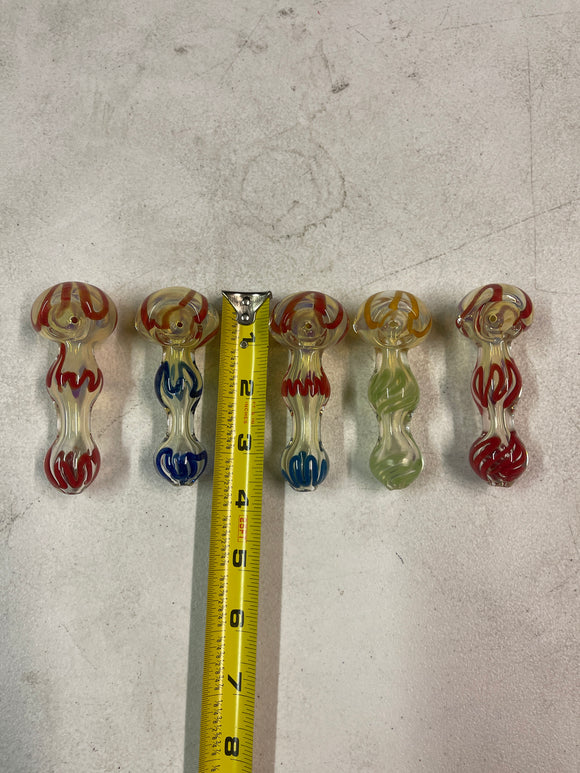 Glass pipe 3.5” gula