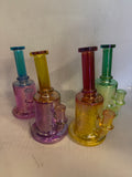 Water pipe 7” bent fancy color