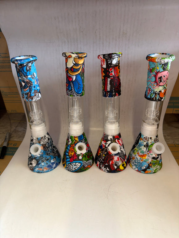 Silicone water pipe 11”