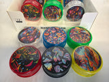 Plastic grinder mushroom design 3pc w/room by box(12)