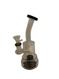 Water pipe 7” bent ring color w/ bottom sticker