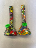Silicone water pipe 8” beaker