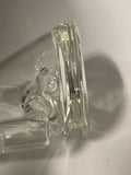 Water pipe 7” bent thick base HS3003 clear