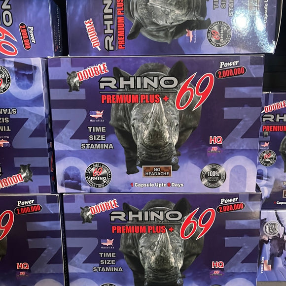 Rhino 69  2,000,000 (2ct) pills