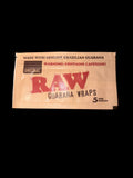 Raw Guarana Wraps 25 pouches per Display. 5pc each pouch (contain caffeine)