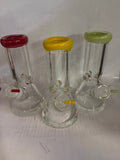 Water pipe 8” beaker thick base 9mm ring color fix