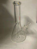 Water pipe 9mm beaker clear 12”