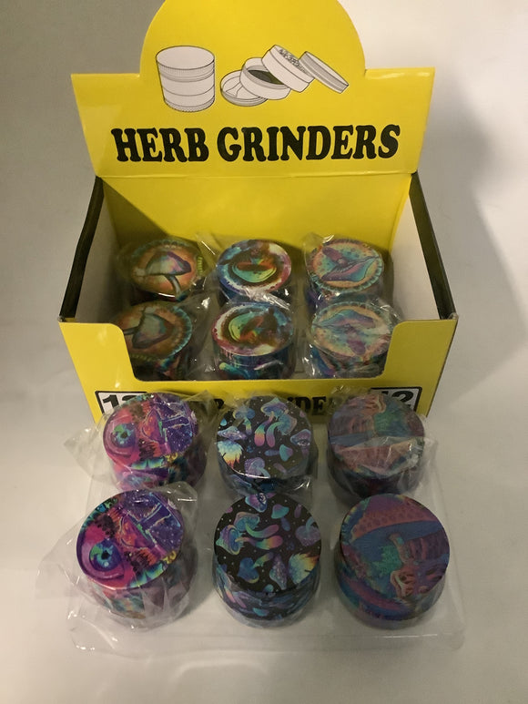 Herb Grinder DA-003HG Mushroom Design 40mm
