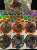 The sticker cartel - Silicone/Glass Ashtray