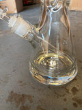 Water pipe 12” 9mm thick base clear