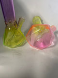 Water pipe 8” beaker daimond base