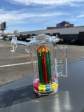 Water pipe Glue Ornanment 8"