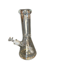 Water pipe 12” 9mm thick base clear