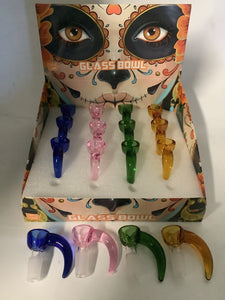 14mm Glass Design Bowl DA-10BB-2(16 pc per box)
