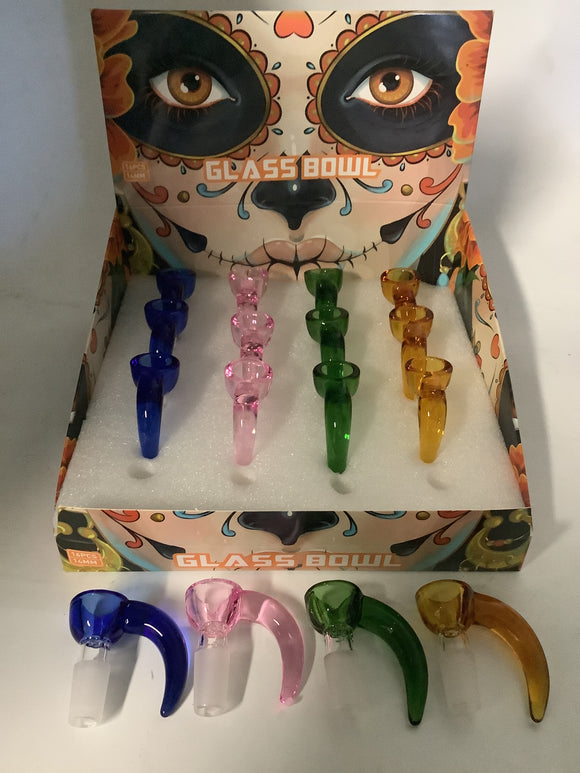 14mm Glass Design Bowl DA-10BB-2(16 pc per box)