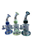 Water pipe bent 8” fancy hamsa