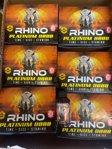 Rhino platinum 8000 shot