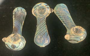 Glass Pipe 3.5" - fume stripe