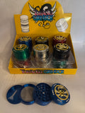 Grinder 50mm blinker diamonds 4pc (6 color)