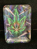 Small Two side print Rolling Tray w/Cover 3D