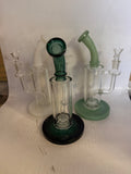 Water pipe 9” bent (430g) 4 color