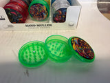 Plastic grinder mushroom design 3pc w/room by box(12)