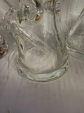 Water pipe 8” beaker thick base 9mm ring color fix