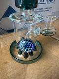 Water pipe bent 8” fancy hamsa