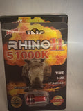 Rhino 11 51000k single pills