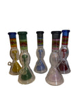 Water pipe beaker 11” w/ 2 perc fancy