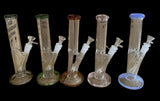 Water pipe straight 10” 3.8mm (5 color)