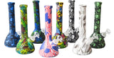 Silicone water pipe 8” beaker